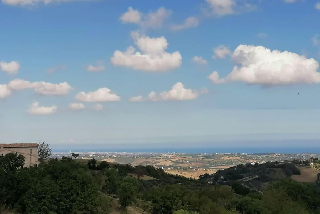 Casale San Teodoro - Mondaino Rn Villa Buitenkant foto