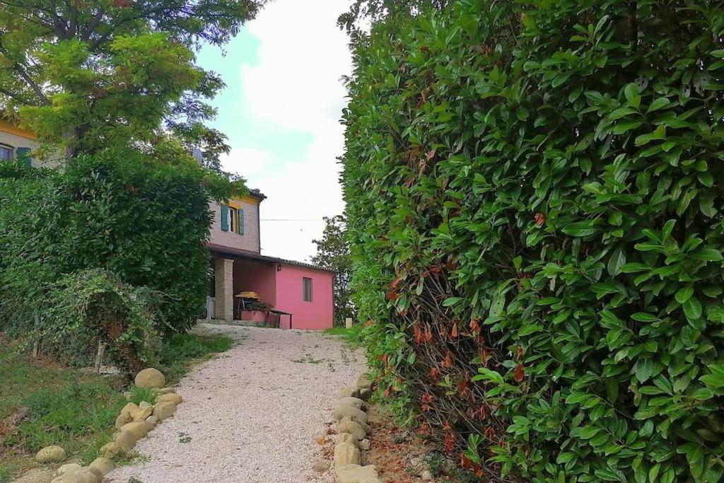 Casale San Teodoro - Mondaino Rn Villa Buitenkant foto