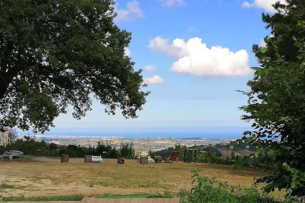 Casale San Teodoro - Mondaino Rn Villa Buitenkant foto