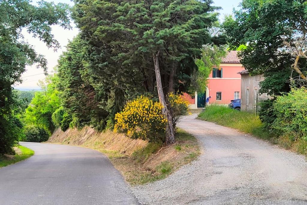 Casale San Teodoro - Mondaino Rn Villa Buitenkant foto