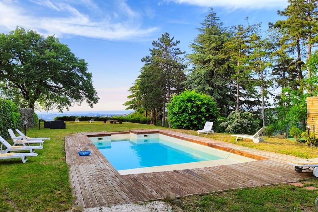 Casale San Teodoro - Mondaino Rn Villa Buitenkant foto