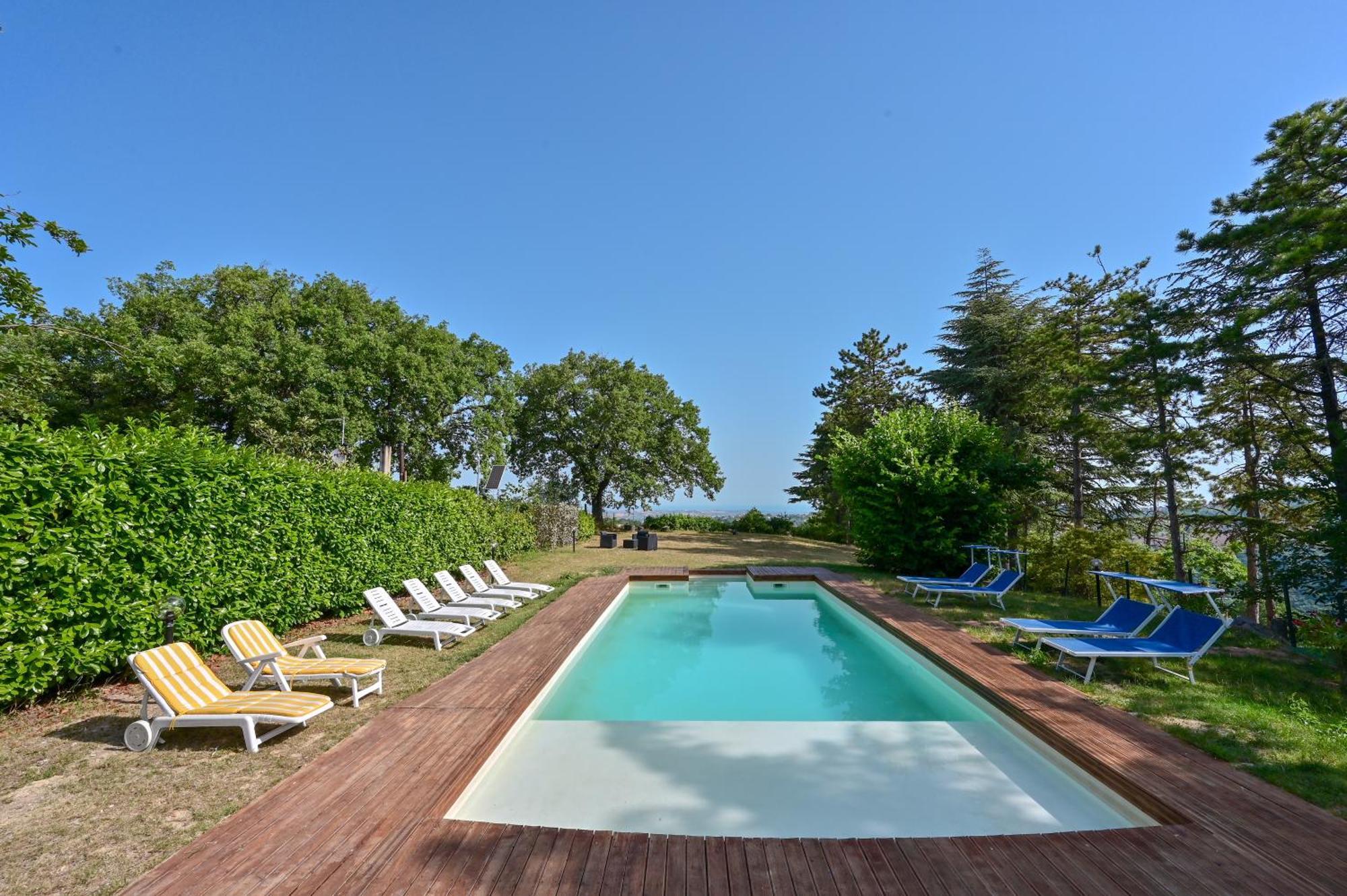 Casale San Teodoro - Mondaino Rn Villa Buitenkant foto