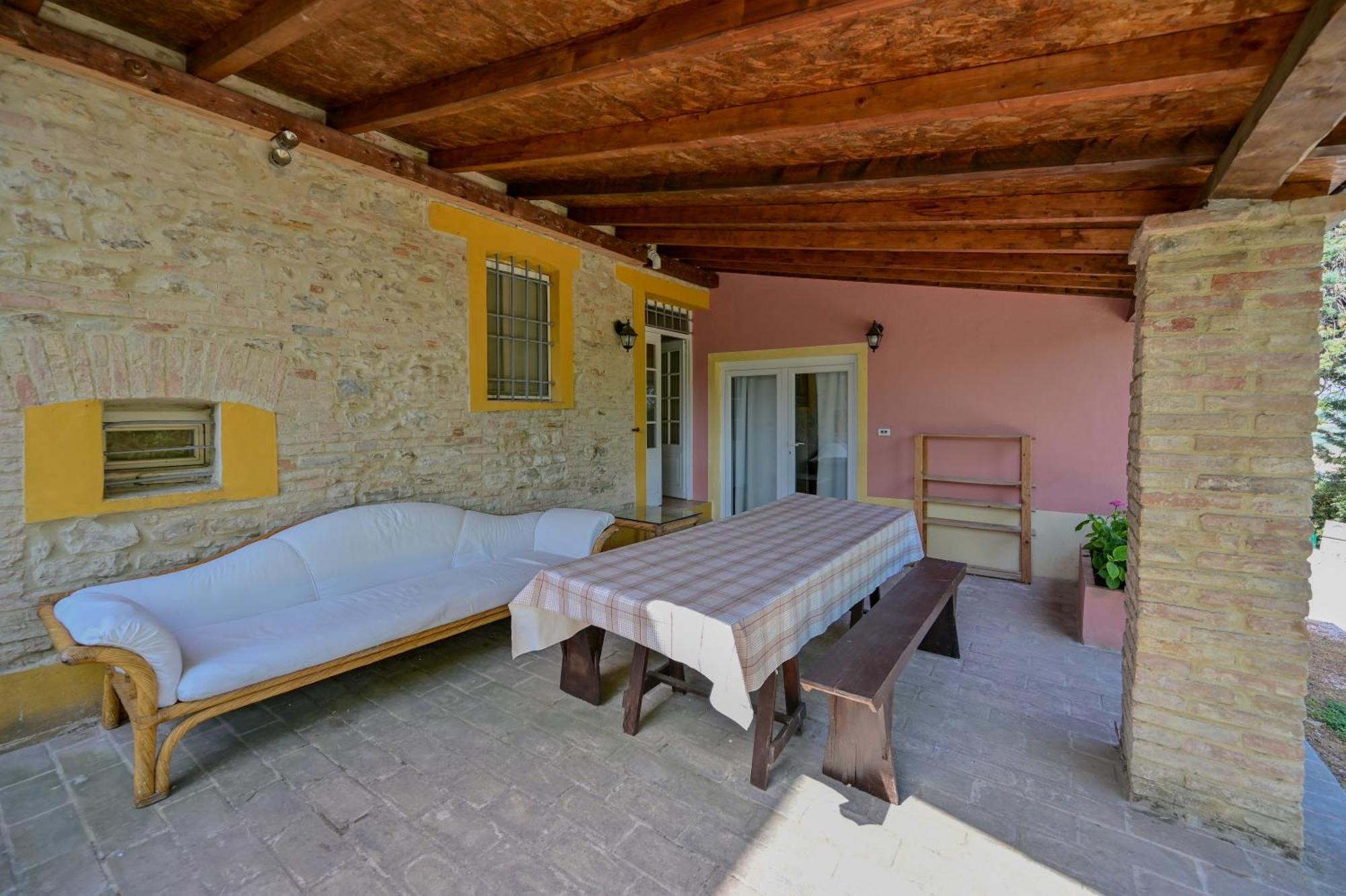 Casale San Teodoro - Mondaino Rn Villa Buitenkant foto