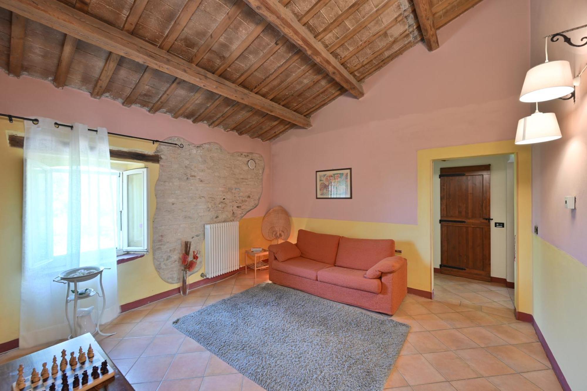 Casale San Teodoro - Mondaino Rn Villa Buitenkant foto